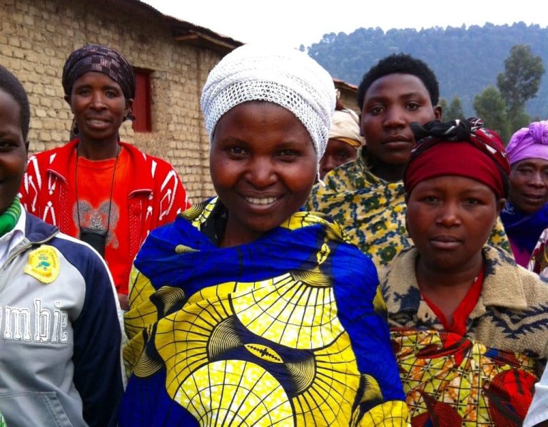 I remember meeting with a Self Help Group in Rwanda.